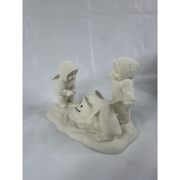 Dept 56 Snowbabies Where Did He Go? Christmas Playful Figurine - Picture 3 of 6